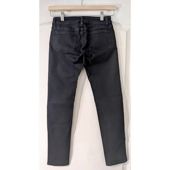 The Kooples | The Soft Denim Short Fit Skinny Jeans in Dark Navy - Picture 3 of 12